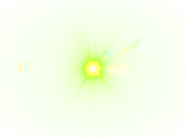 Green Glowing Eyes PNG