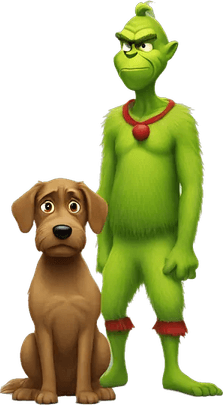 Grinch Dog PNG