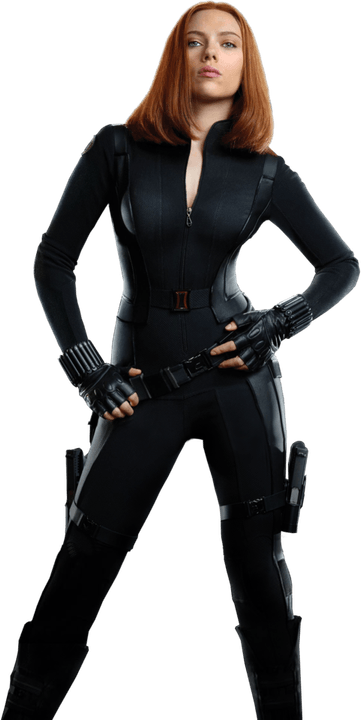 Scarlett Johansson Black Widow PNG