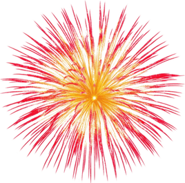 Pink Fireworks PNG