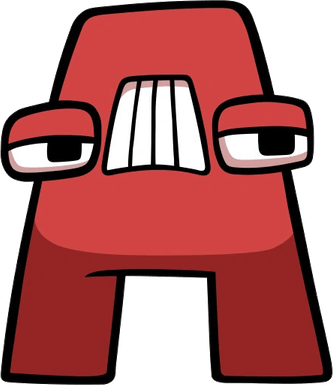 Alphabet Lore Letter A PNG
