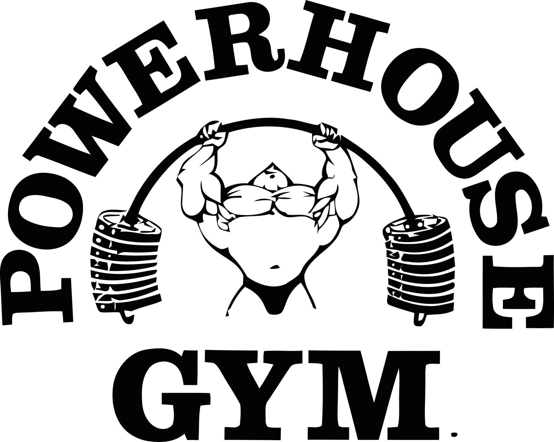 Gym Logo Black PNG