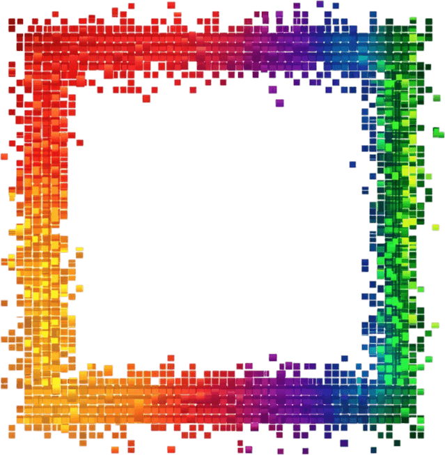 Pixel Border PNG
