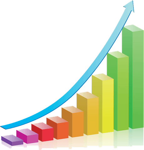 Business Growth Chart PNG