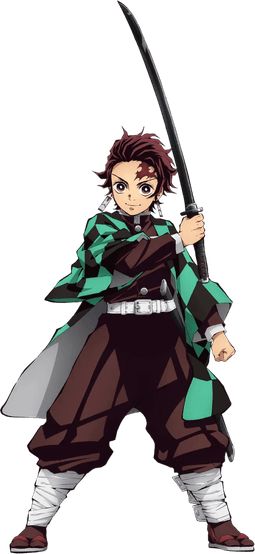 Demon Slayer Character PNG