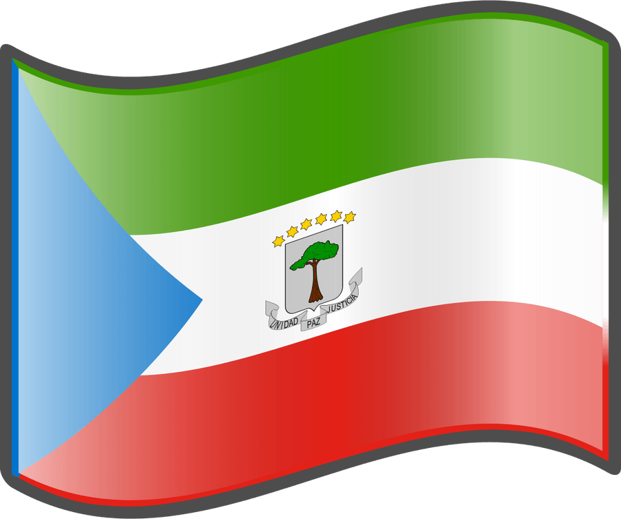 Equatorial Guinea Flag PNG