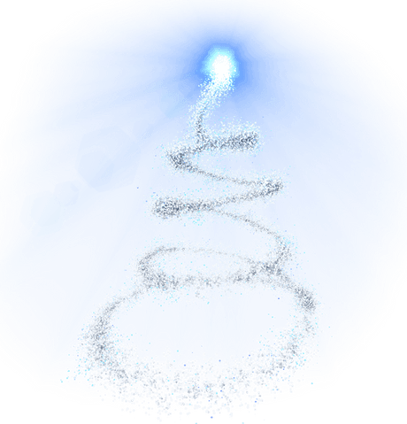 Abstract Christmas Tree PNG