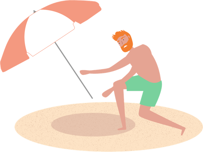 Beach Umbrella PNG