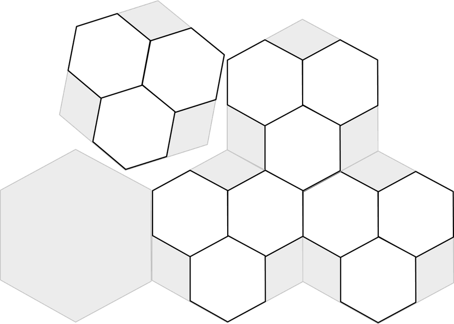 Hex Grid PNG