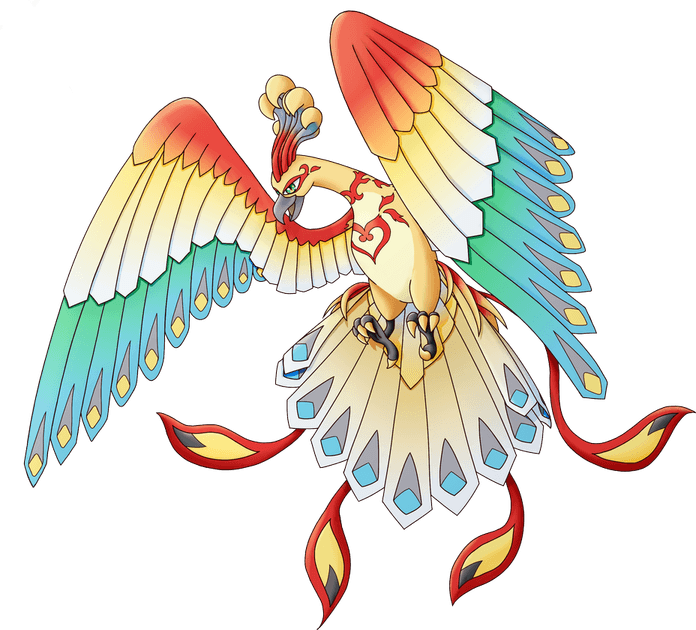 Ho Oh Pokemon PNG