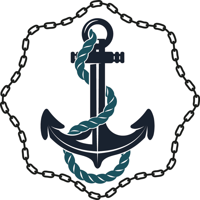 Anchor With Chain PNG