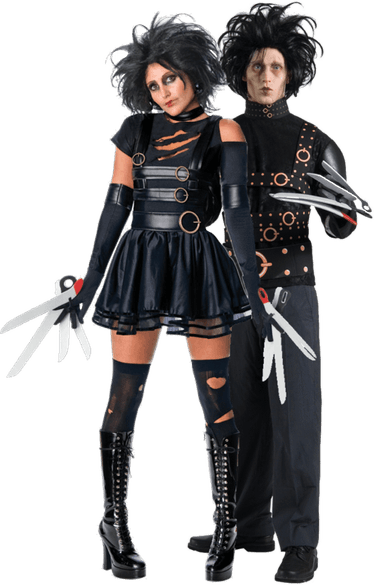 Halloween Costumes Couples PNG