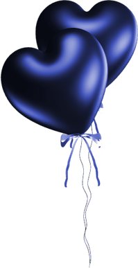 Blue Balloons PNG