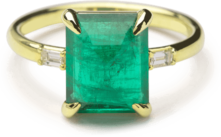 Emerald Diamond PNG