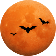 Orange Moon PNG