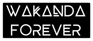Black Panther Wakanda Forever PNG