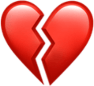 Heartbreak Emoji PNG