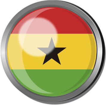 Ghana Flag PNG