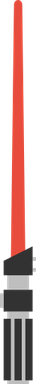 Red Lightsaber PNG