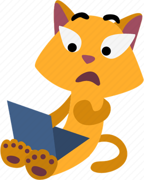 Shocked Cat PNG