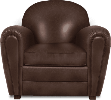 Brown Armchair PNG
