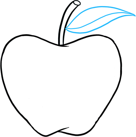 Apple Drawing PNG