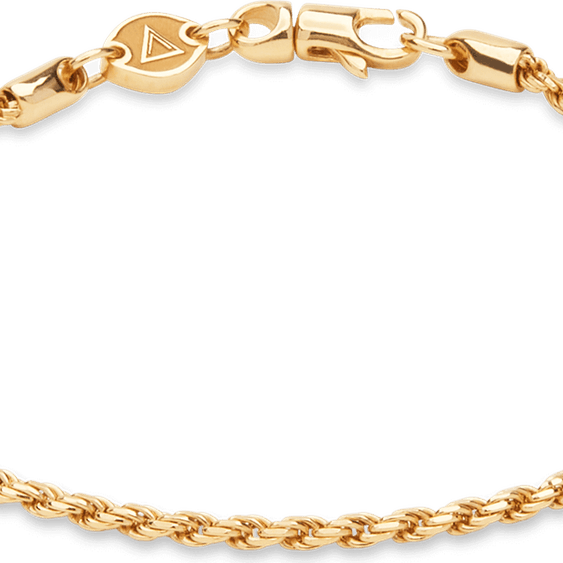 Gold Rope Chain PNG