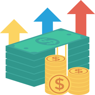 Increase Money PNG