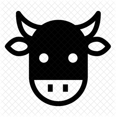Cow Face PNG