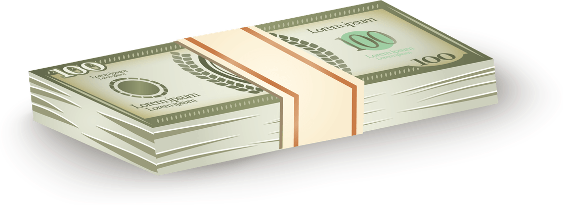 Money Stack PNG