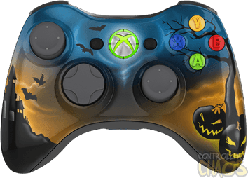 Halloween Xbox Controller PNG