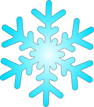 Watercolor Snowflake PNG