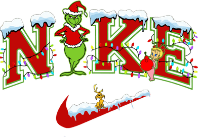 Nike Grinch Shoes PNG