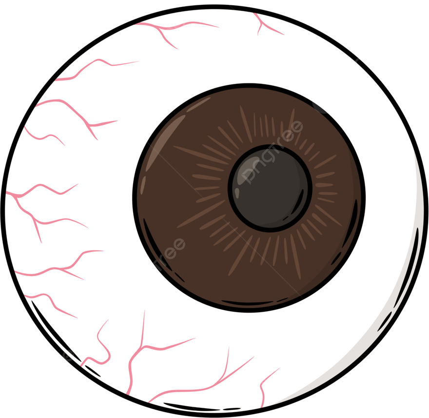 Cartoon Eyeball PNG
