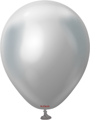 Silver Balloon PNG
