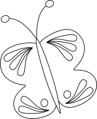 Black And White Butterfly PNG