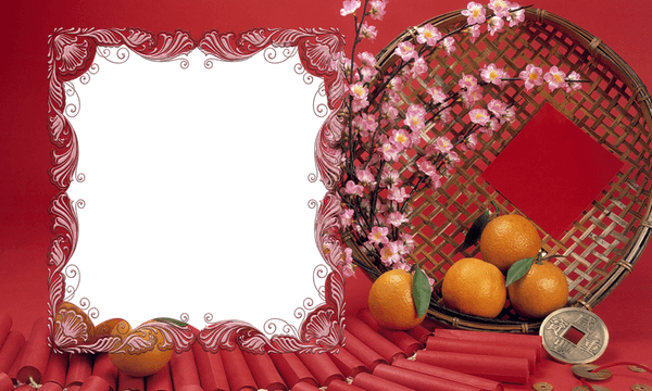 Chinese New Year Frame PNG
