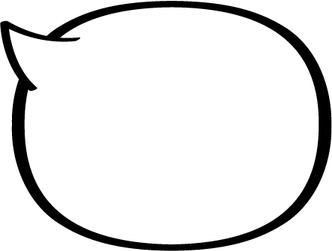 Speech Bubble Upside Down PNG