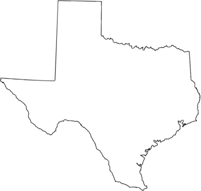 Texas Outline PNG