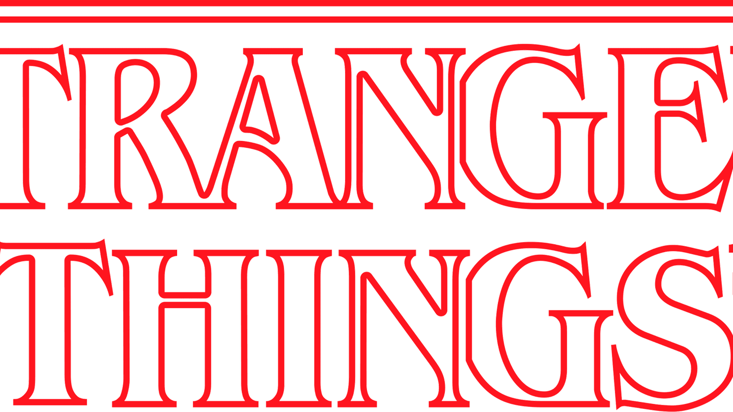 Stranger Things Logo PNG