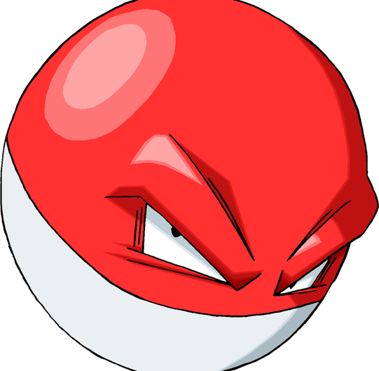 Voltorb Pokemon PNG