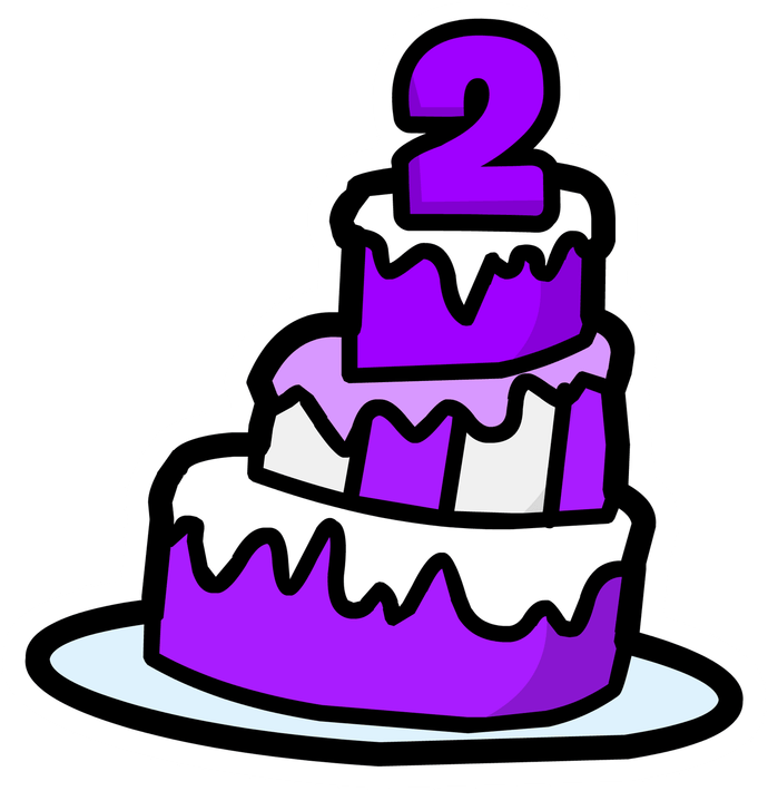 2nd Anniversary PNG