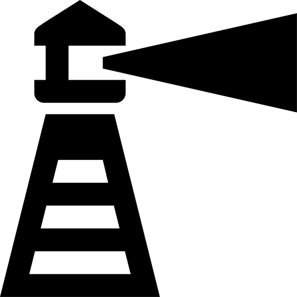 Lighthouse Silhouette PNG