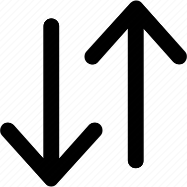 Pointing Up Arrow PNG