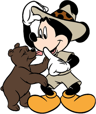 Safari Mickey Mouse PNG