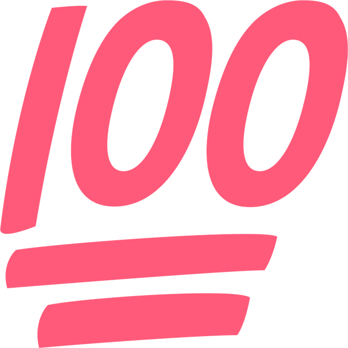 100 Emoji PNG