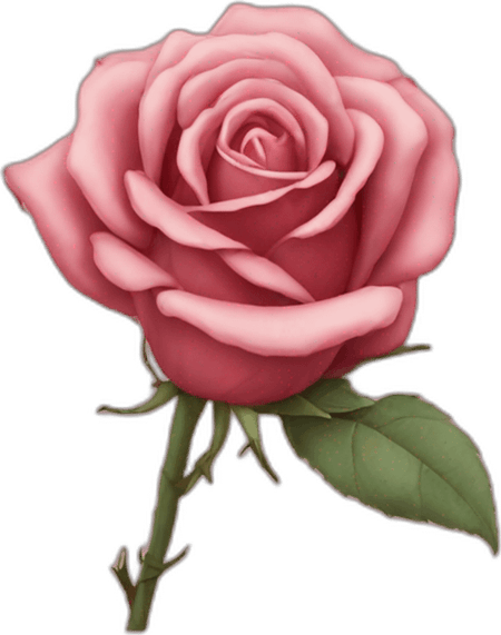 Wilting Rose PNG