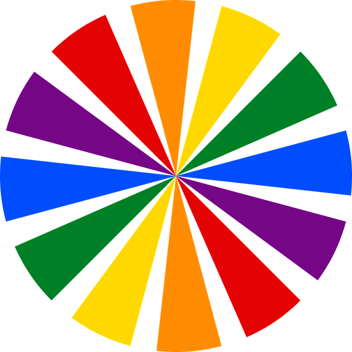 Rainbow Circle PNG