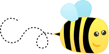 Bee Trail Path PNG