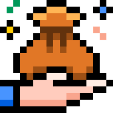 Pixel Money PNG